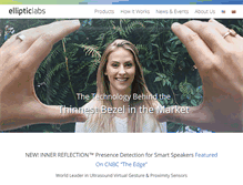 Tablet Screenshot of ellipticlabs.com